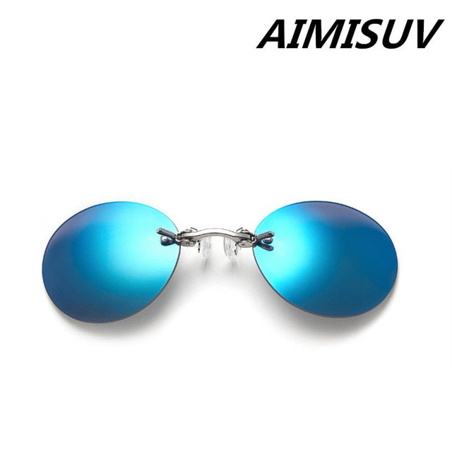 Rimless Sunglasses - Lightweight Eyewear | emerallda