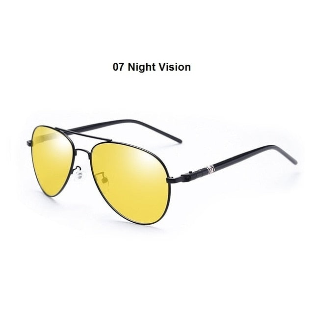 Pilot Sunglasses - Night Vision Eyewear | emerallda