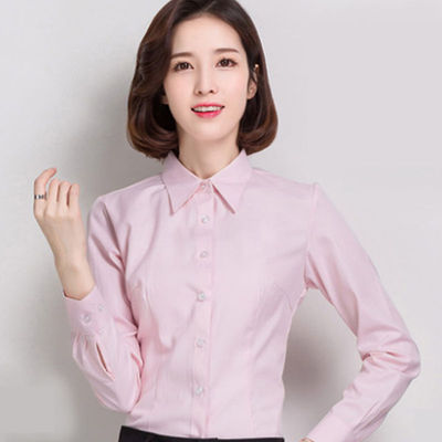 Women's Basic Blouse - Classic White Shirt | emerallda