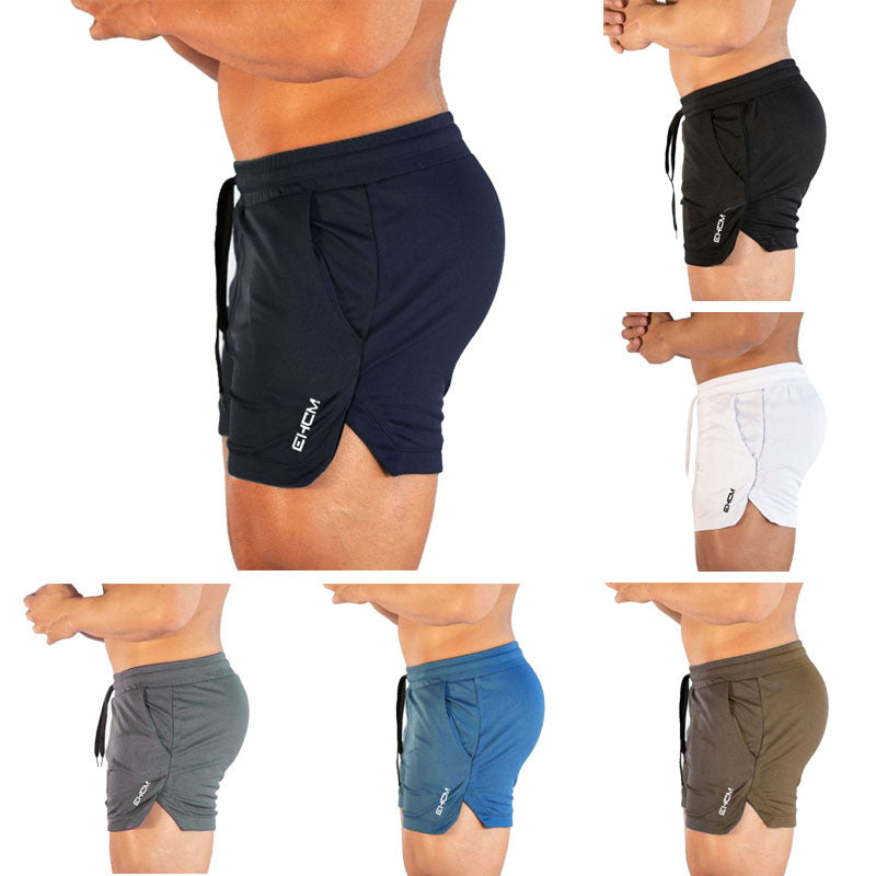 Men's Breathable Training Shorts - Athletic Performance Wear | emerallda