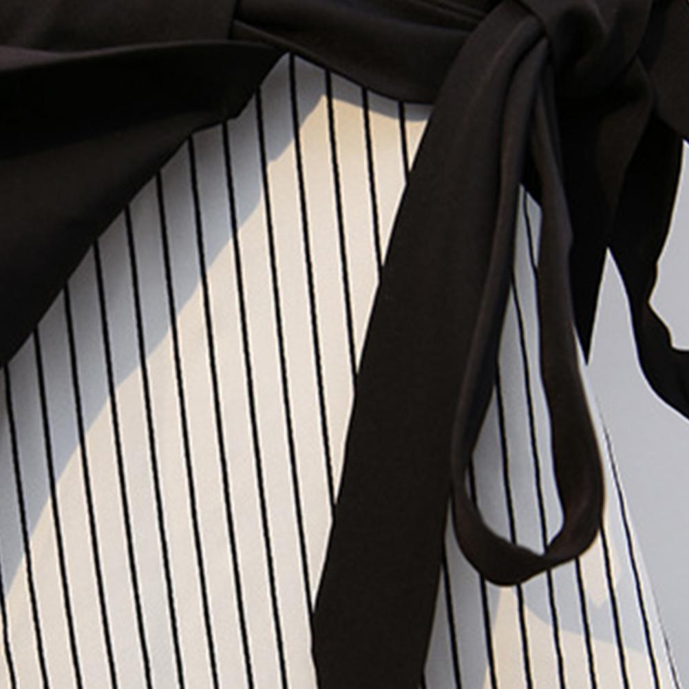 Striping Women's Dress- Classic Pattern Style | emerallda