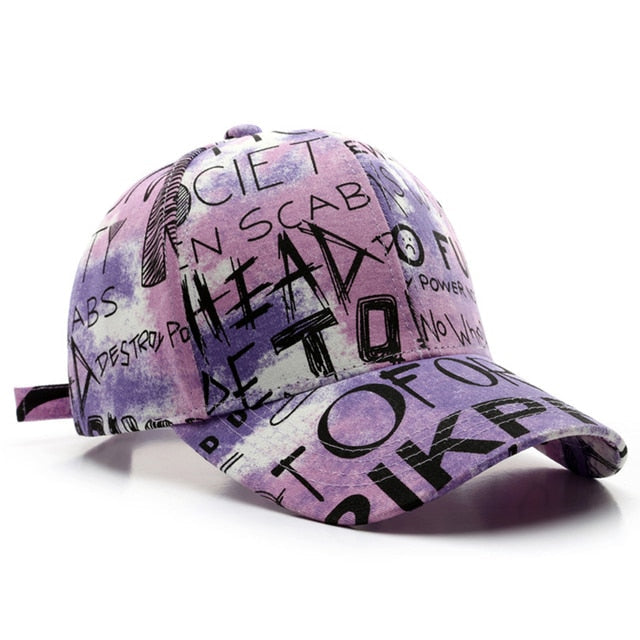 Graffiti Style Baseball Cap - Urban Art Hat | emerallda