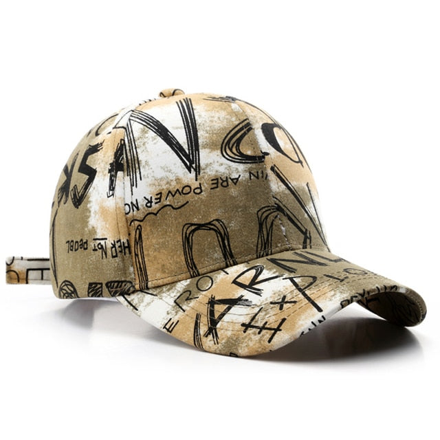 Graffiti Style Baseball Cap - Urban Art Hat | emerallda